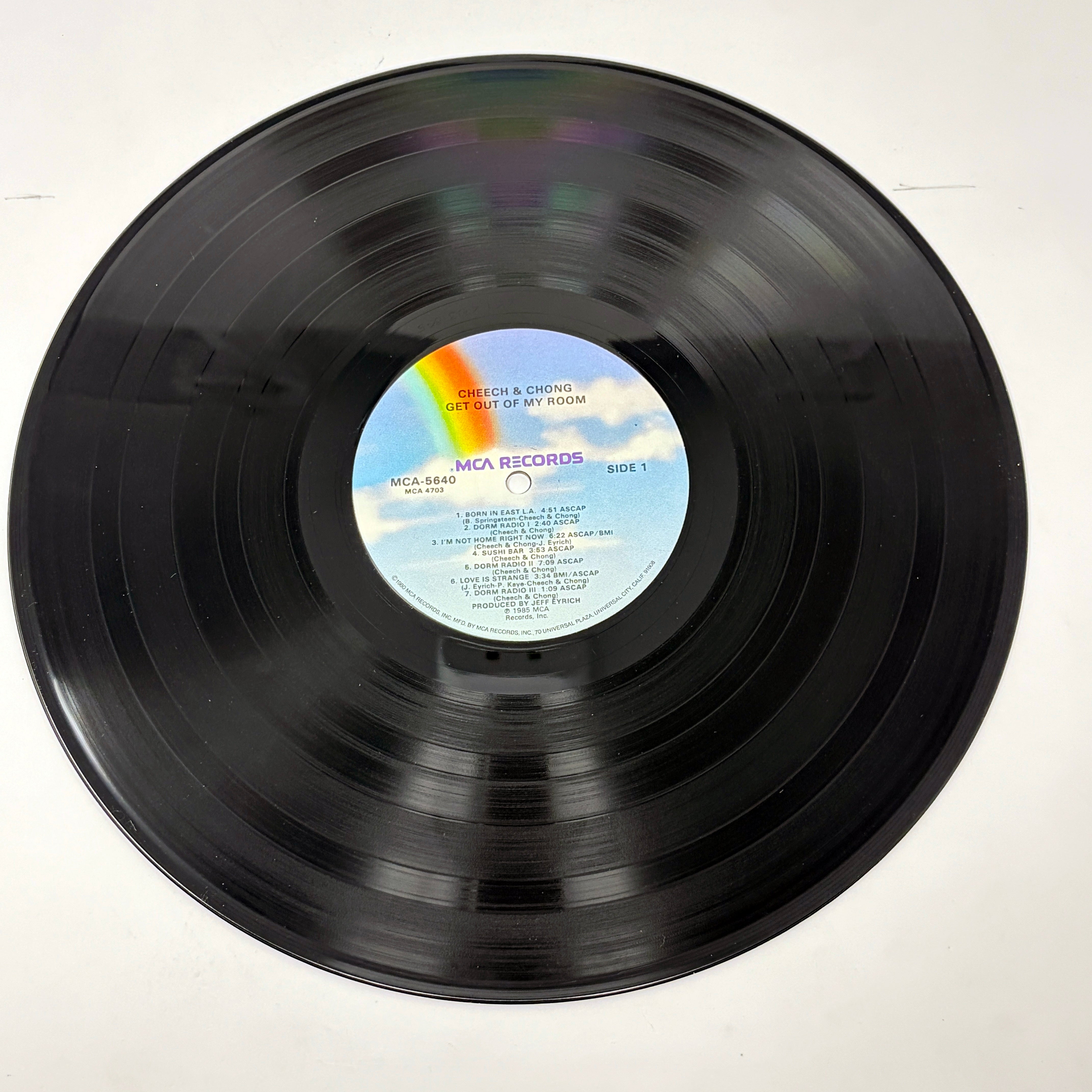 Cheech & Chong Get Out of My Room Signed Vinyl Record Album