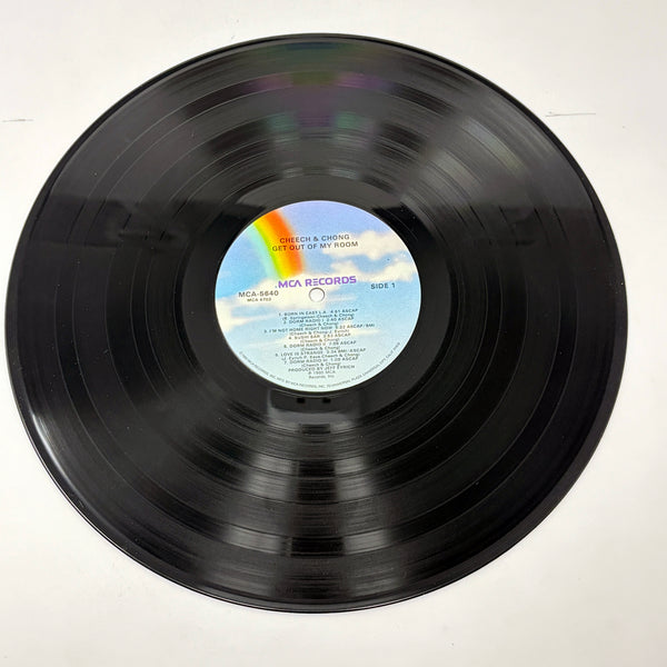 Cheech & Chong Get Out of My Room Signed Vinyl Record Album