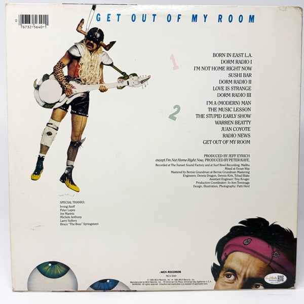 Cheech & Chong Get Out of My Room Signed Vinyl Record Album