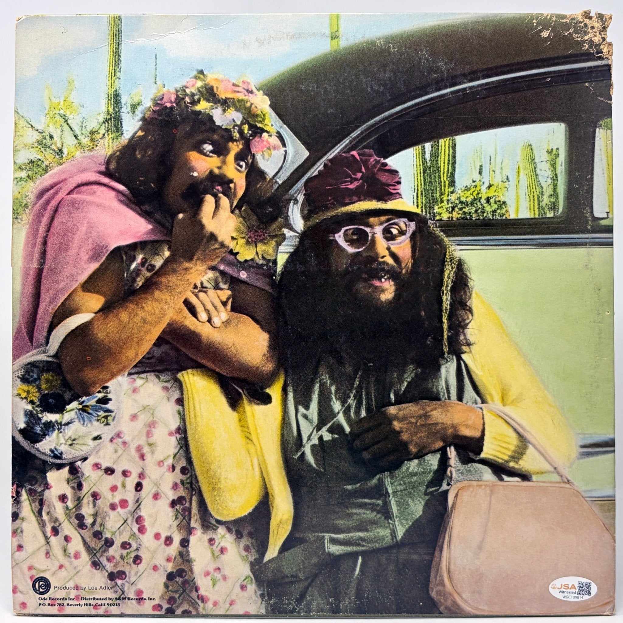 Cheech & Chong Los Cochinos Signed Vinyl Record Album