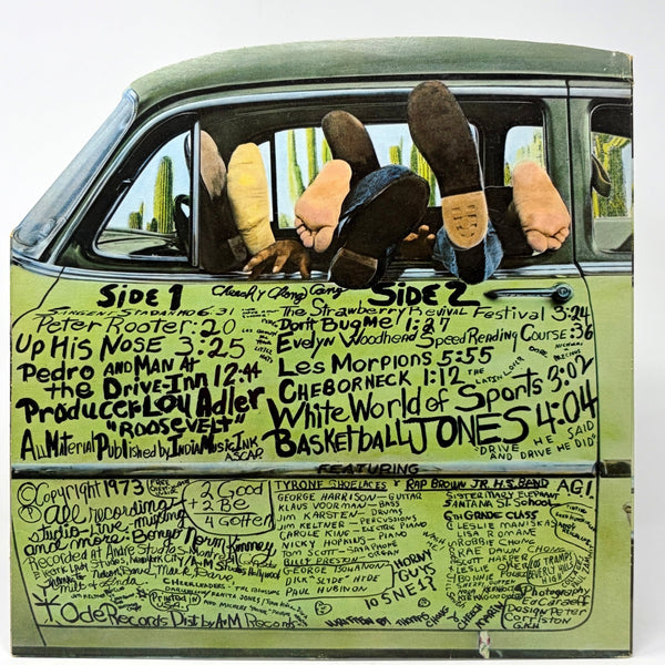 Cheech & Chong Los Cochinos Signed Vinyl Record Album