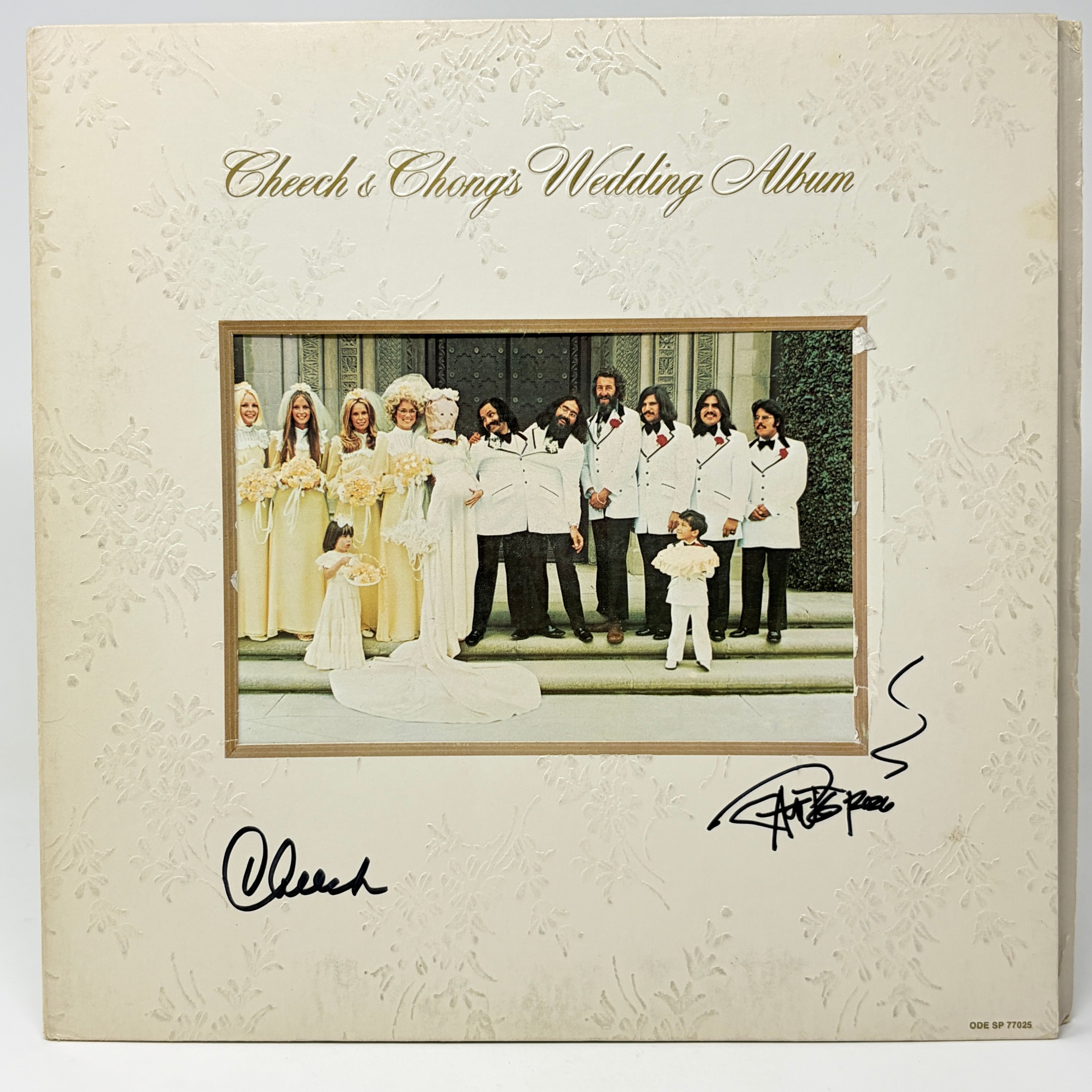 Cheech & Chong's Wedding Album Signed Vinyl Record Album