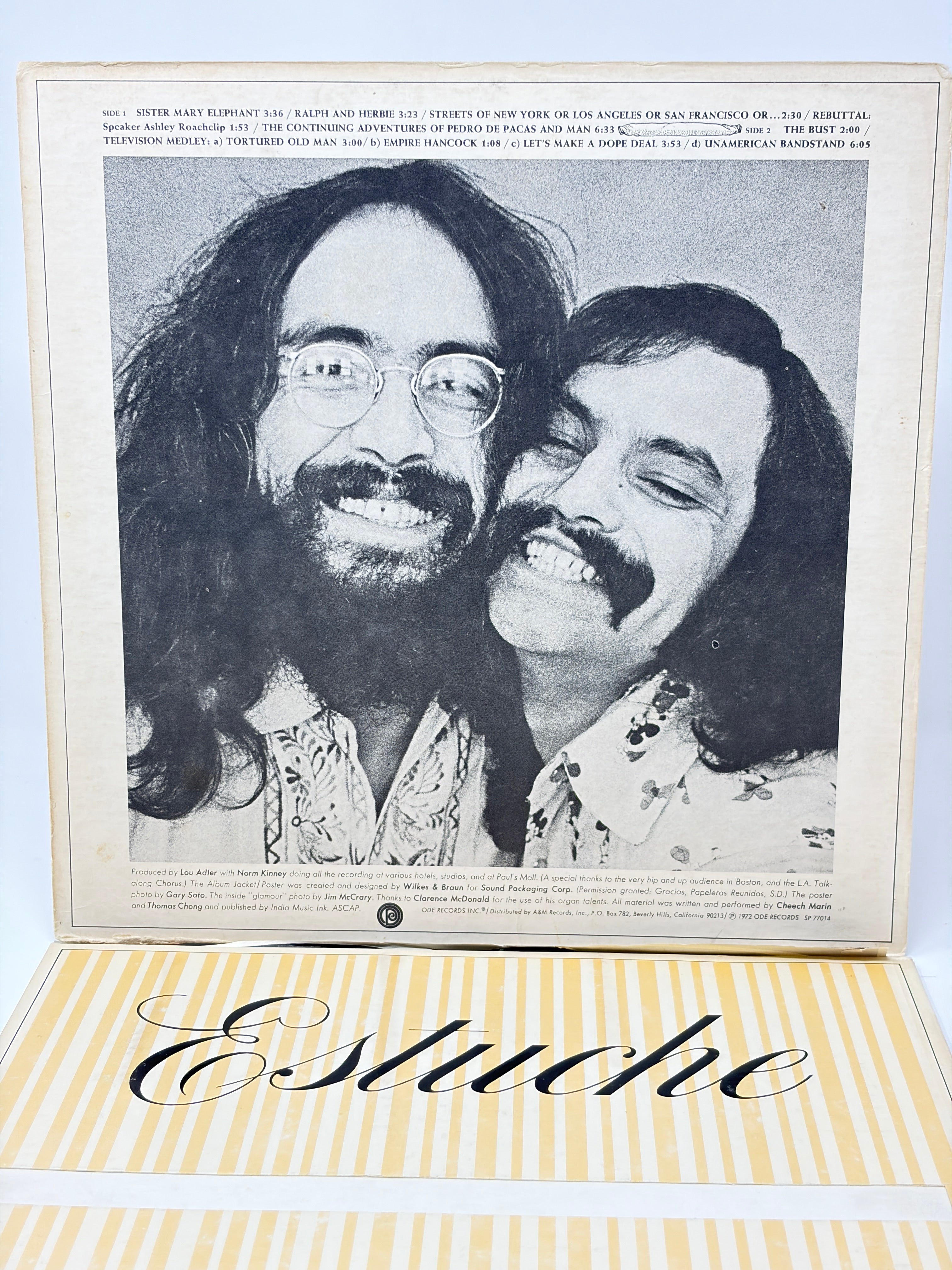 Big Bambú Sobrinos De Cheech Y Chong Alcoy Signed Vinyl Record Album