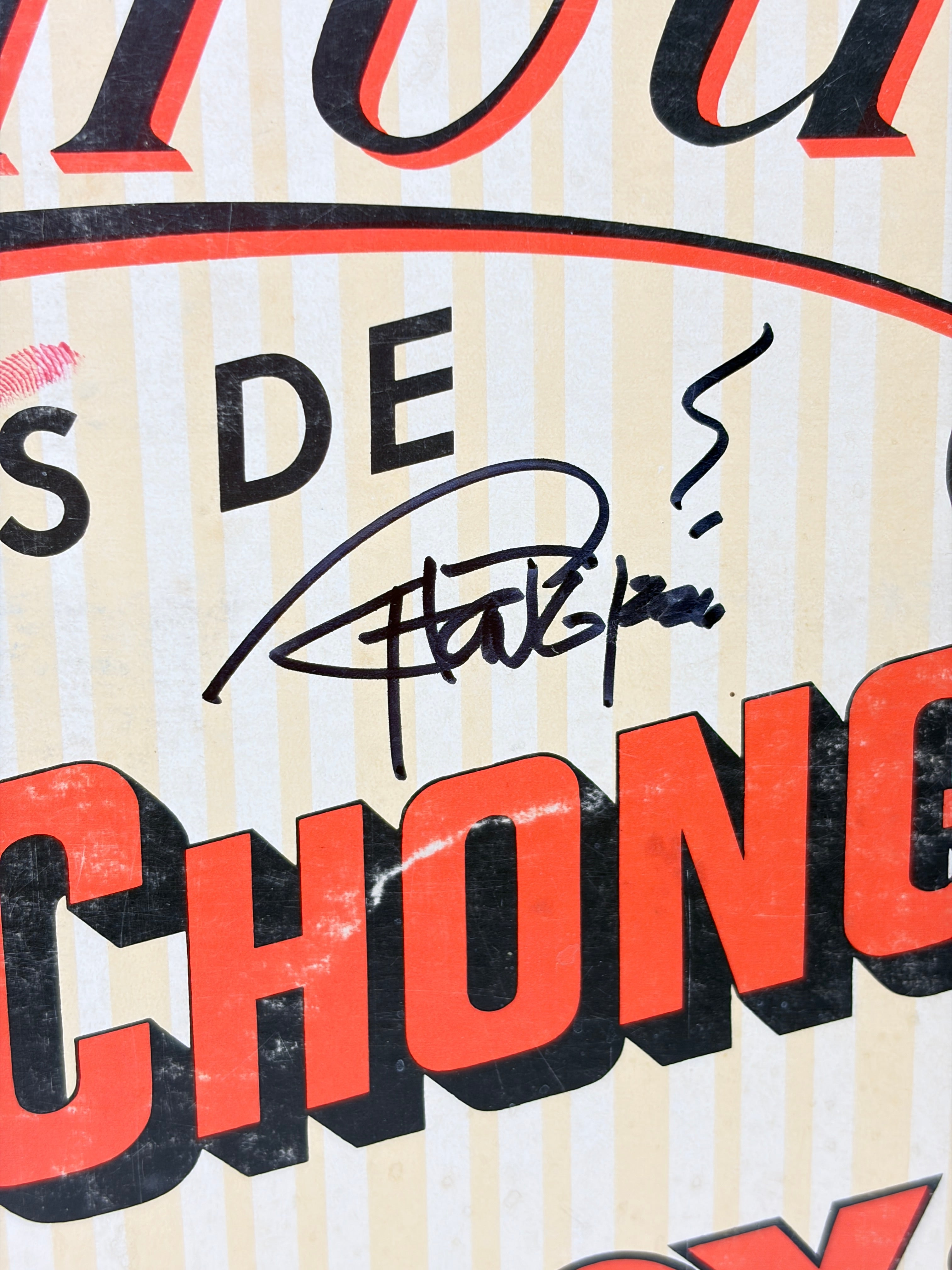 Big Bambú Sobrinos De Cheech Y Chong Alcoy Signed Vinyl Record Album