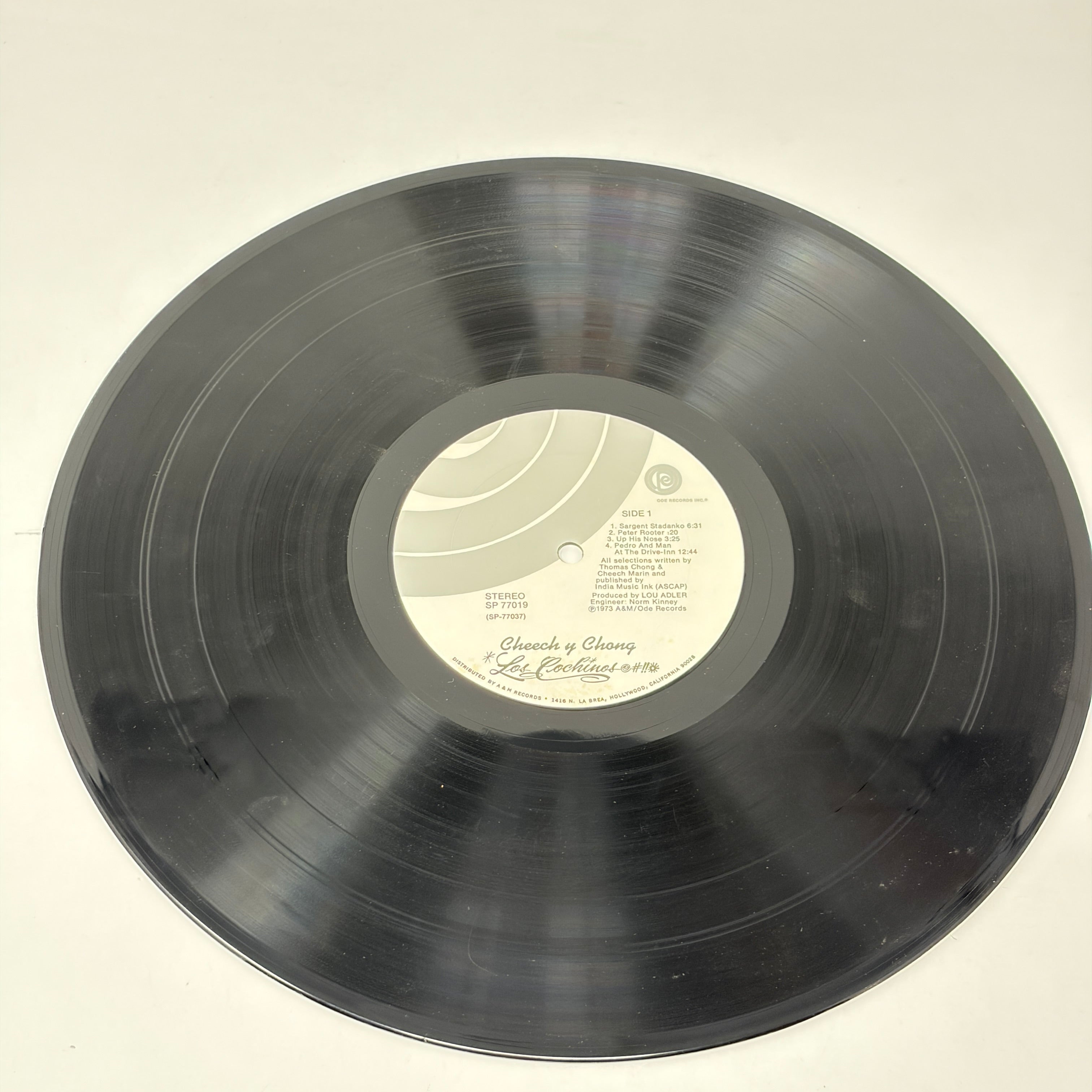 Cheech & Chong Los Cochinos Signed Vinyl Record Album