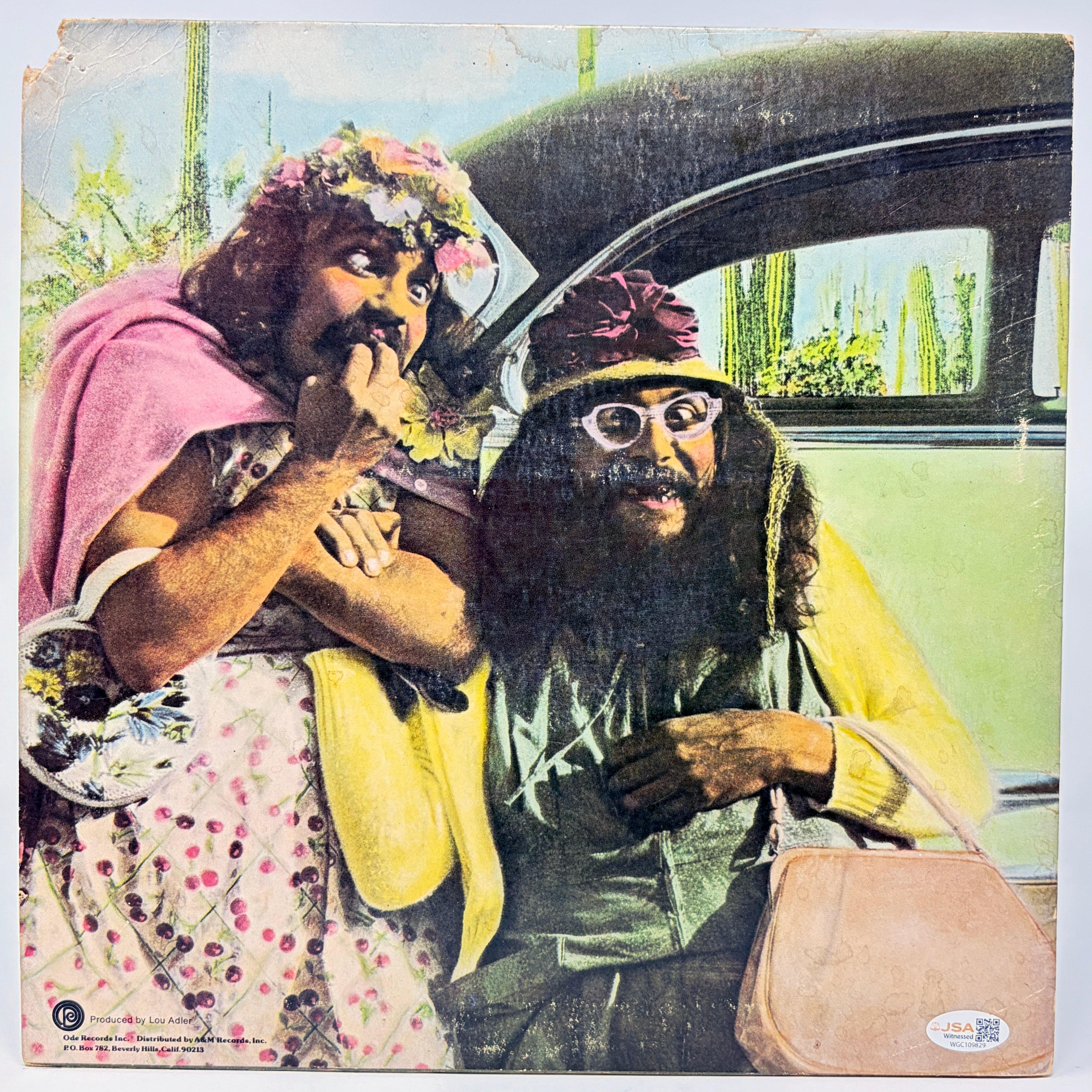 Cheech & Chong Los Cochinos Signed Vinyl Record Album
