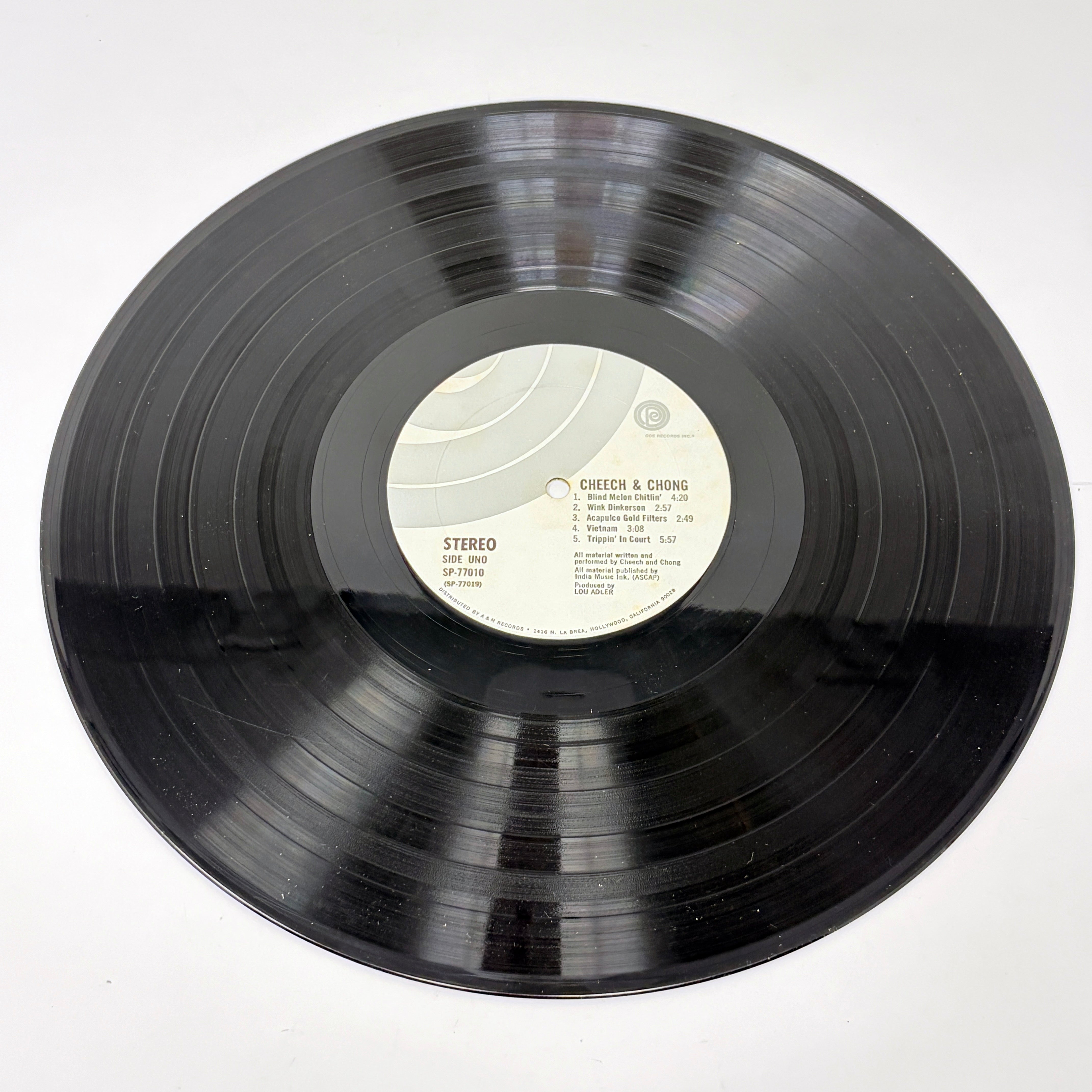 Cheech & Chong Signed Vinyl Record Album