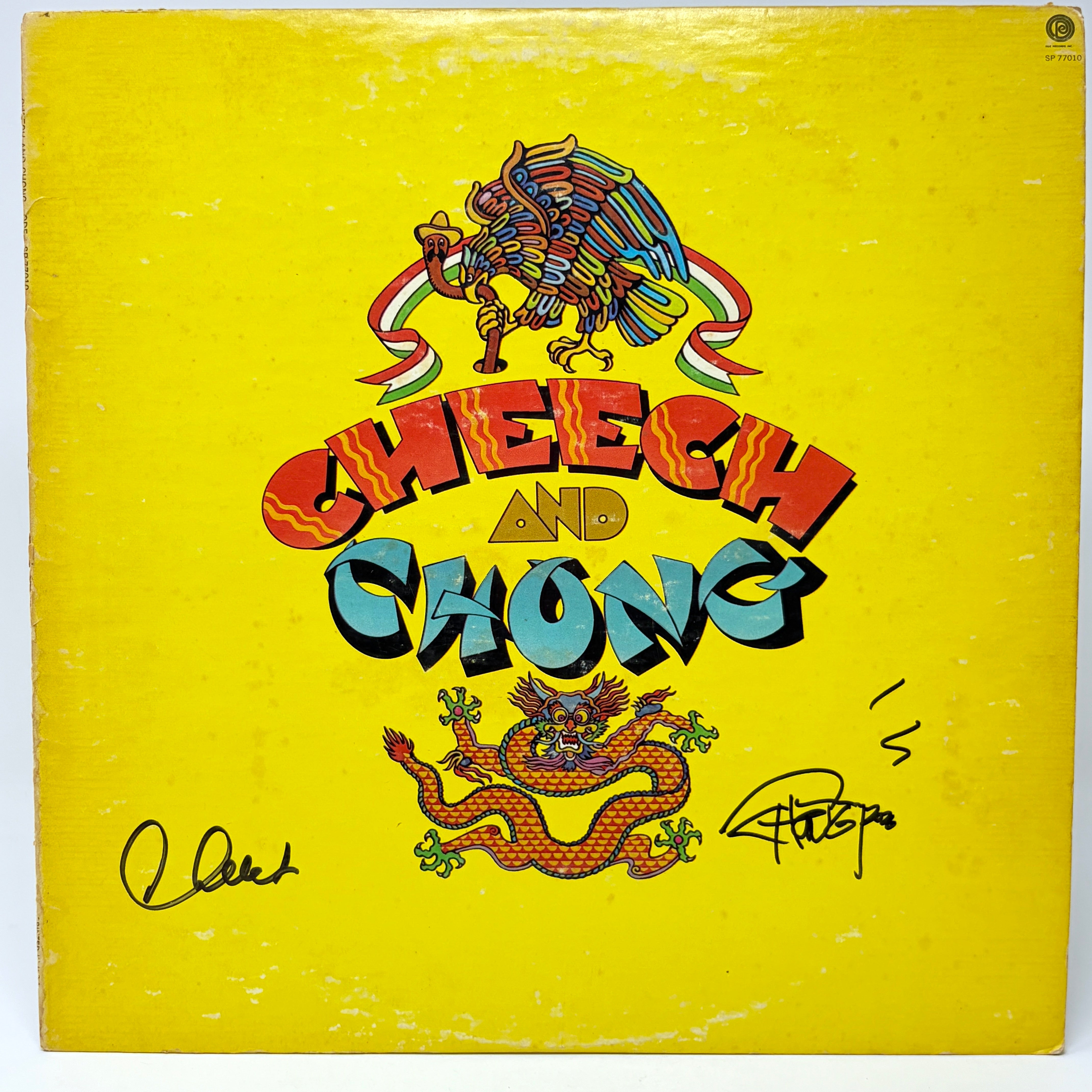 Cheech & Chong Signed Vinyl Record Album