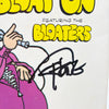 Cheech & Chong Bloat On Signed Vinyl Record