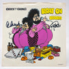 Cheech & Chong Bloat On Signed Vinyl Record