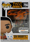 Eman Esfandi Ezra Bridger with Loth-Cat #756 Amazon Exclusive Signed Funko Pop