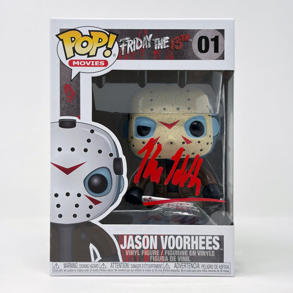 Kane Hodder Jason Voorhees #01 Signed Funko Pop JSA Certified Autograph