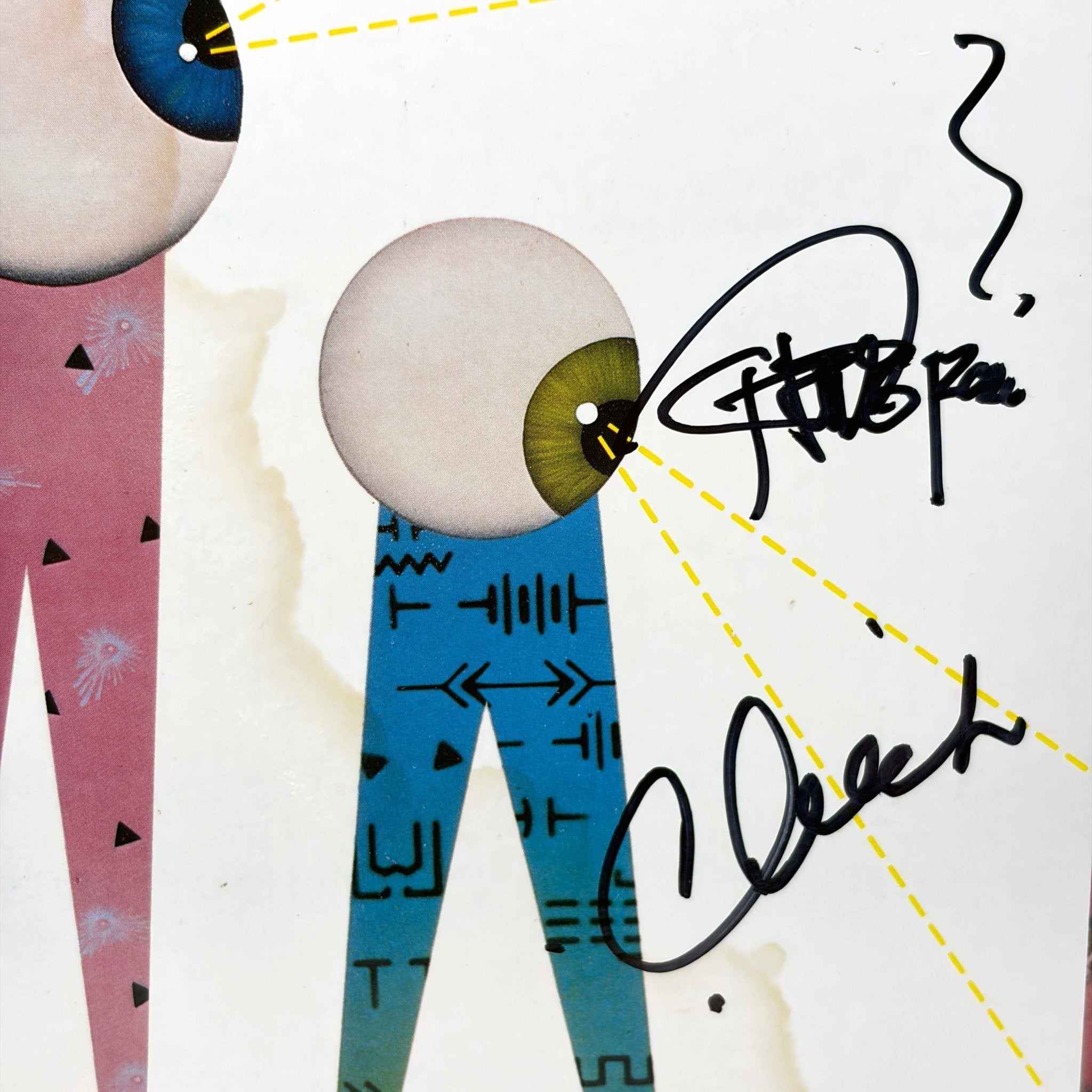 Cheech & Chong Get Out of My Room Signed Vinyl Record Album