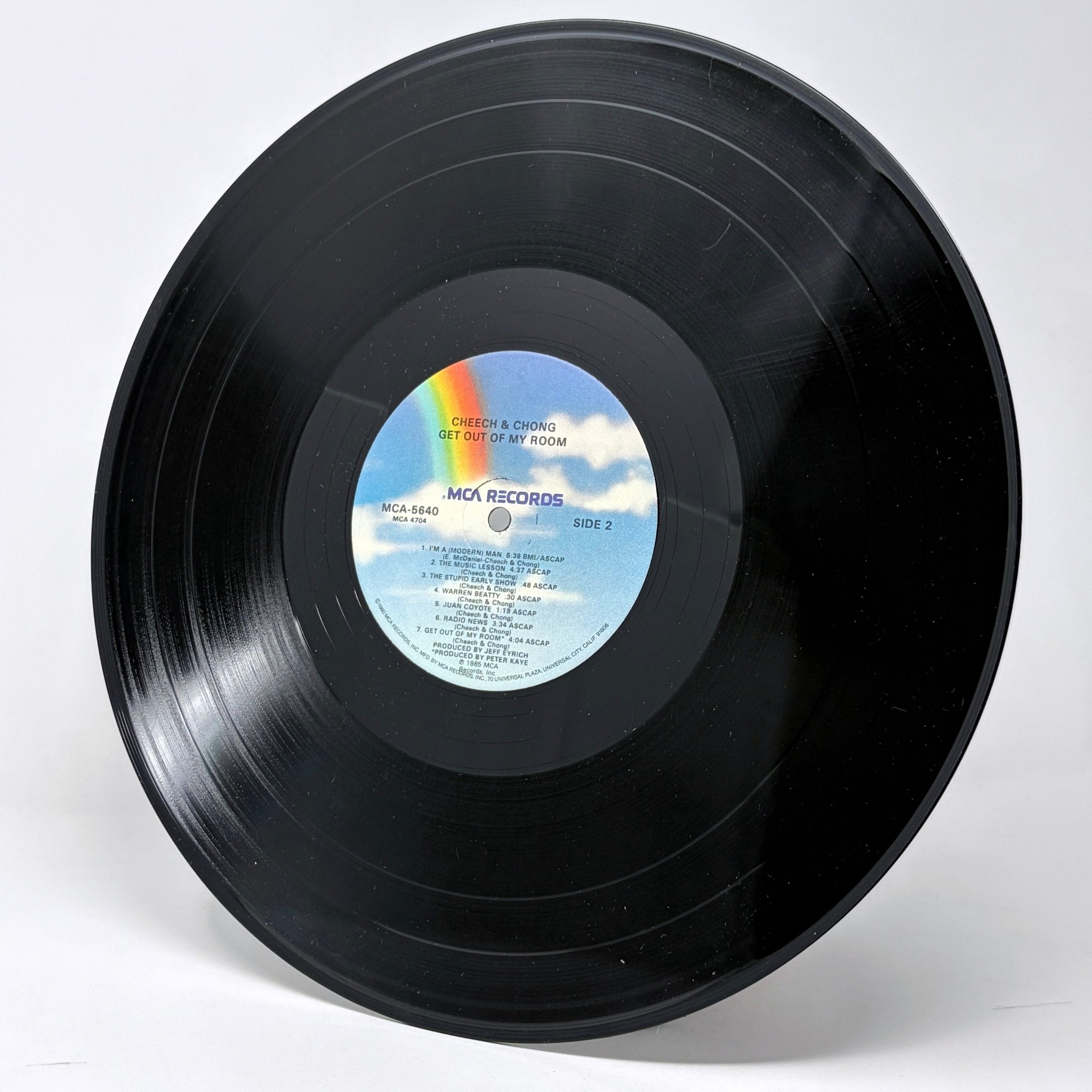 Cheech & Chong Get Out of My Room Signed Vinyl Record Album