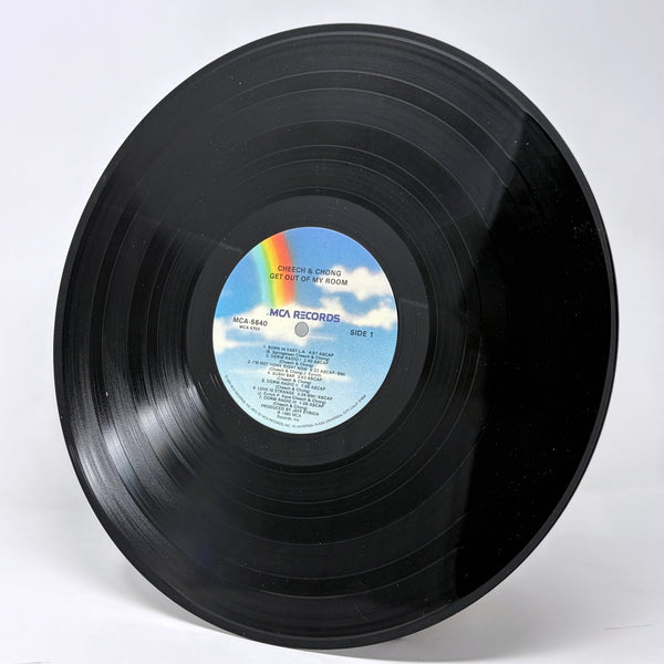 Cheech & Chong Get Out of My Room Signed Vinyl Record Album