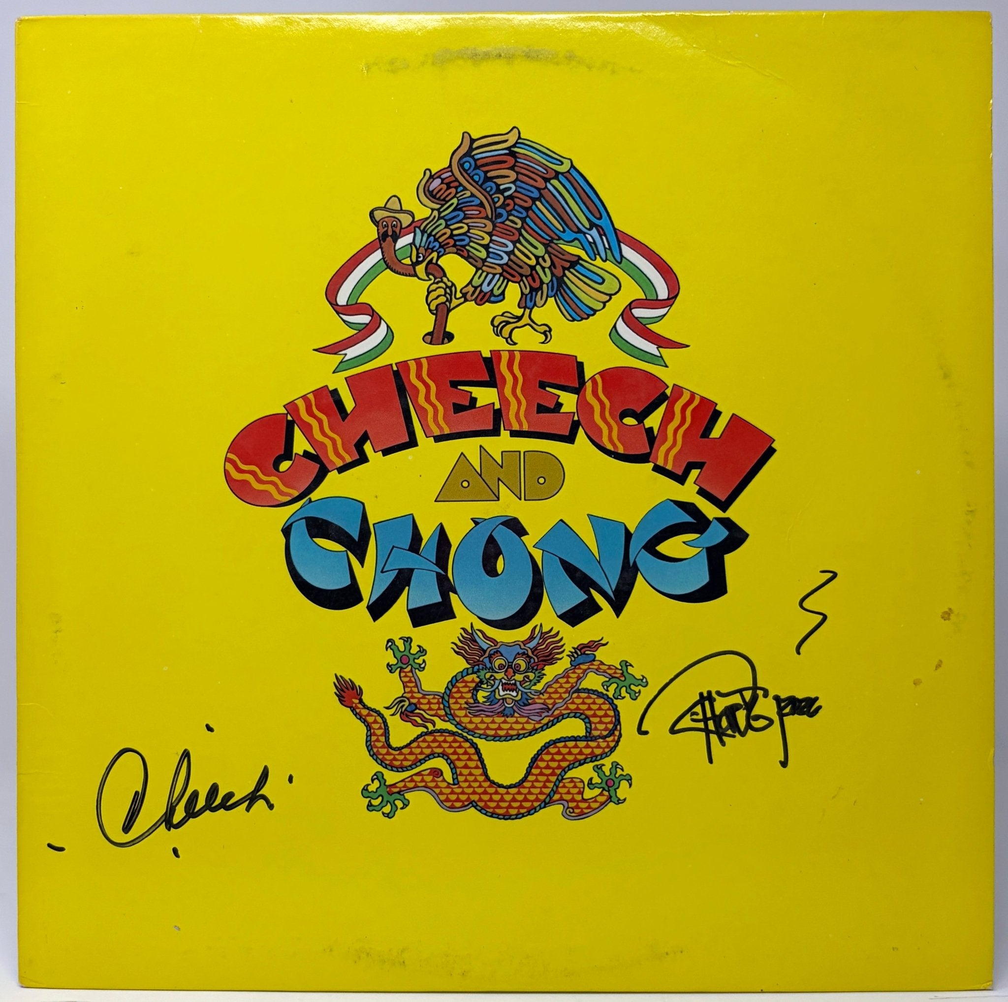 Cheech & Chong Signed Vinyl Record Album