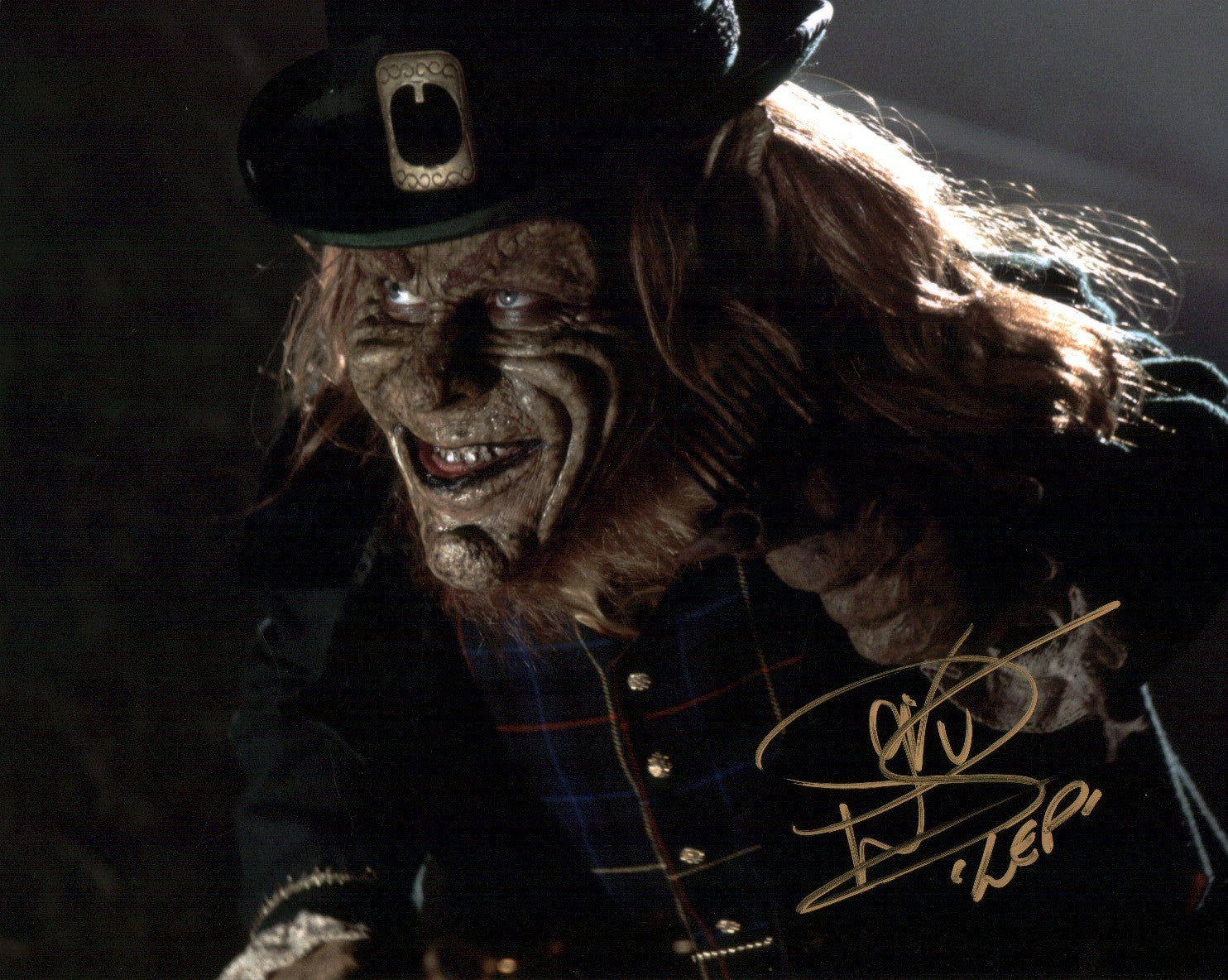 Warwick Davis Leprechaun 8x10 Signed Photo JSA Certified Autograph