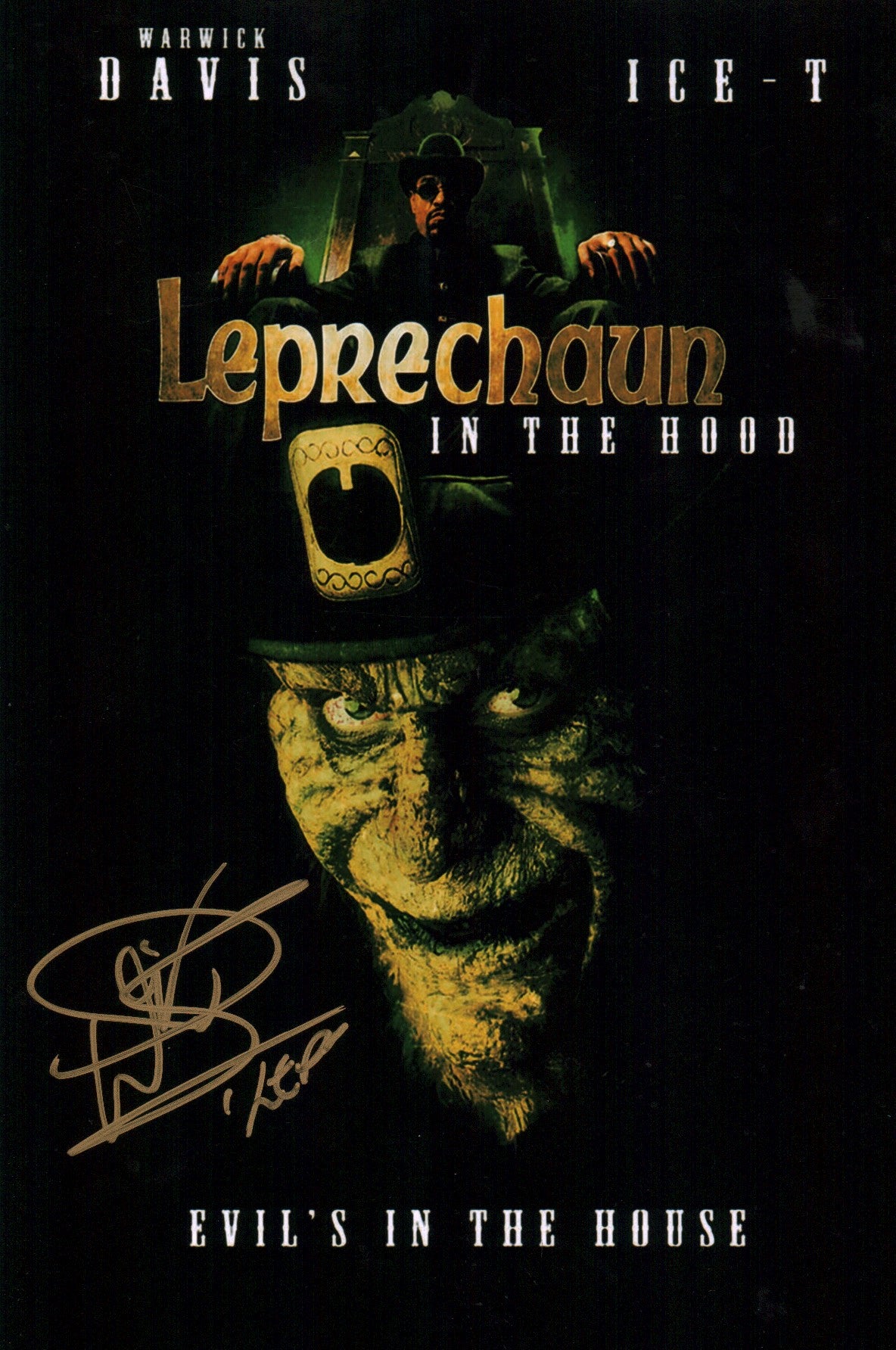 Warwick Davis Leprechaun In The Hood 8x12 Signed Photo JSA COA Certified Autograph