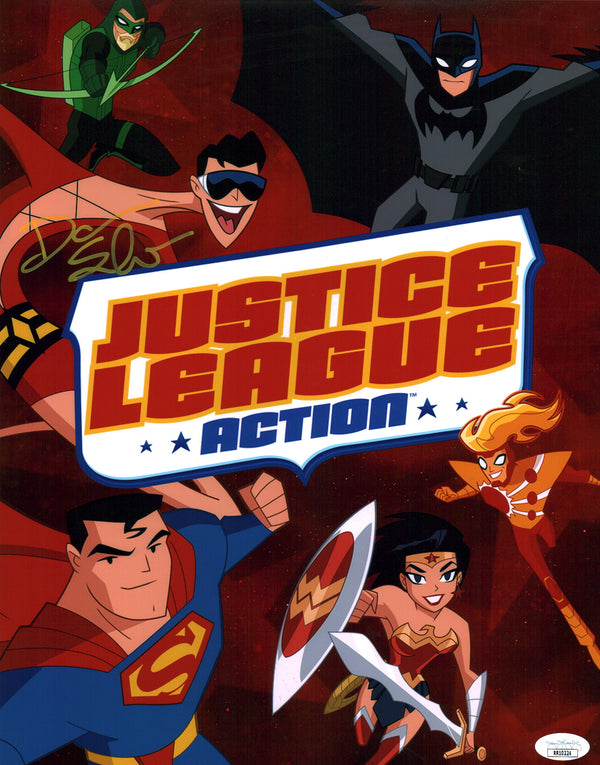 Dana Snyder Justice League Action 11x14 Signed Mini Poster JSA Certified Autograph GalaxyCon