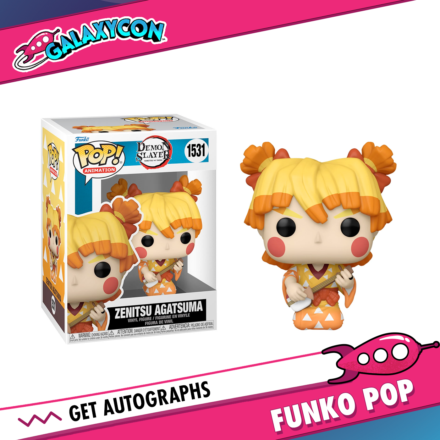 Aleks Le: Autograph Signing on a Funko Pop, July 4th