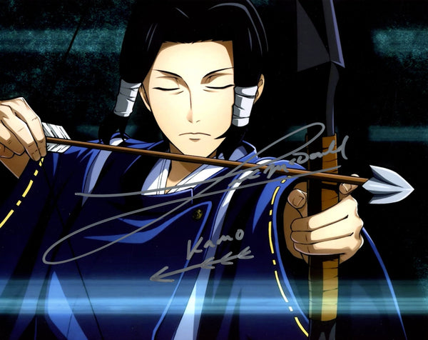 Landon McDonald Jujutsu Kaisen 8x10 Photo JSA Certified Autograph