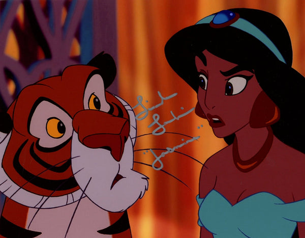 Linda Larkin Disney Aladdin 8x10 Signed Photo JSA Certified Autograph