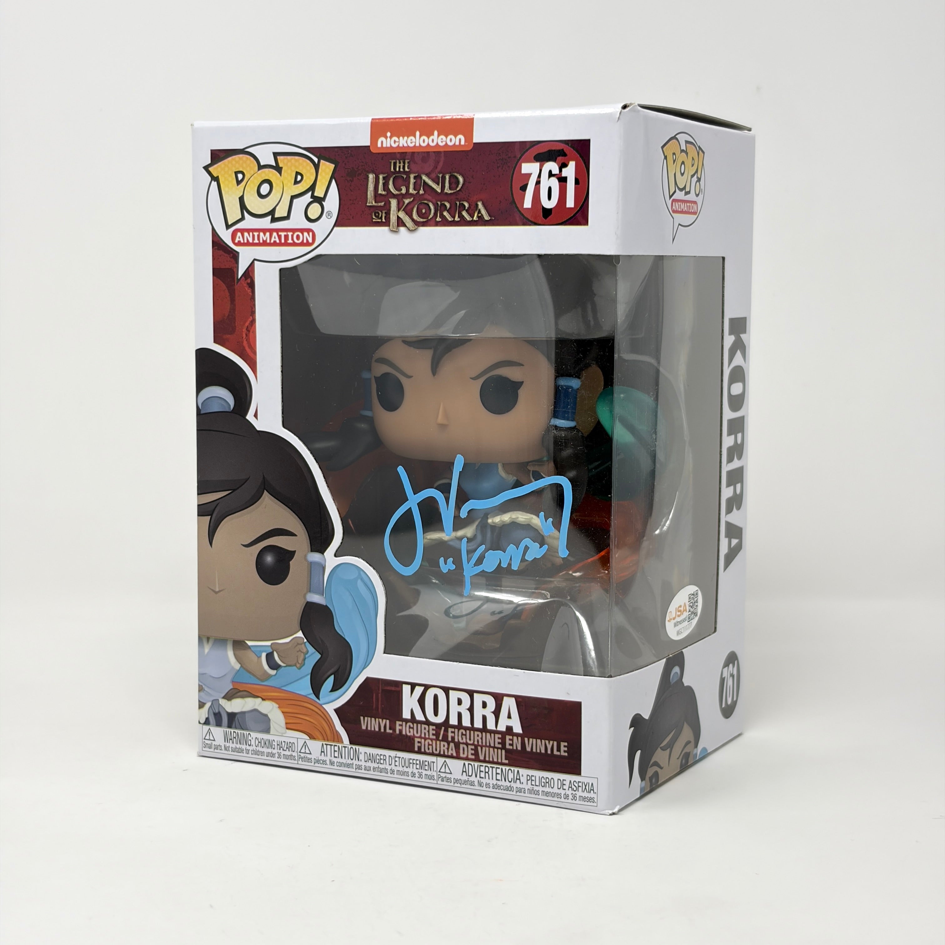 Janet Varney The Legend of Korra #761 Signed Funko Pop
