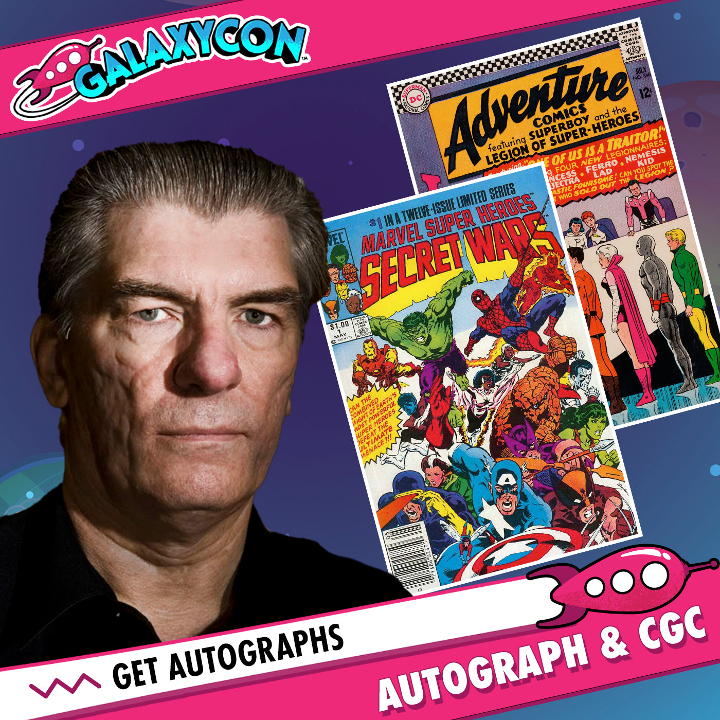 Jim Shooter: Autograph and CGC Service on Comic Books, October 24th