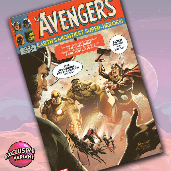 The Avengers #1 GalaxyCon Exclusive Variant Facsimile Edition Comic GalaxyCon