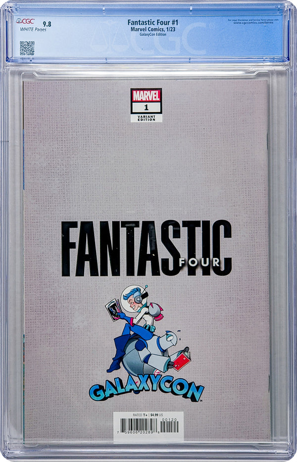 Fantastic Four #1 Marvel Comics Galaxycon Exclusive CGC Universal Grade 9.8 GalaxyCon