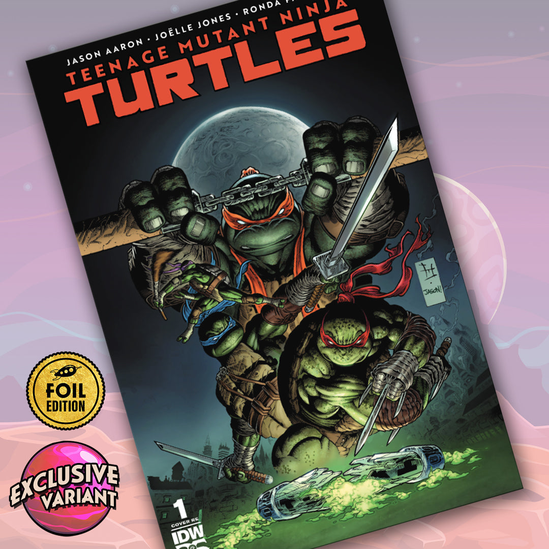 Teenage Mutant Ninja Turtles 2024 #1 Foil Flip Book  GalaxyCon / One Stop Comic Shop Exclusive Comic Book