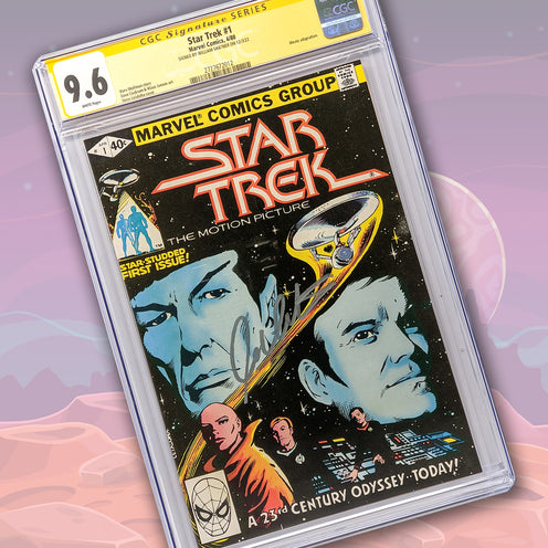 Star Trek #1 Marvel Comics CGC Signature Series 9.6 William Shatner