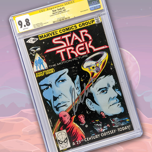 Star Trek #1 Marvel Comics CGC Signature Series 9.8 Signed William Shatner