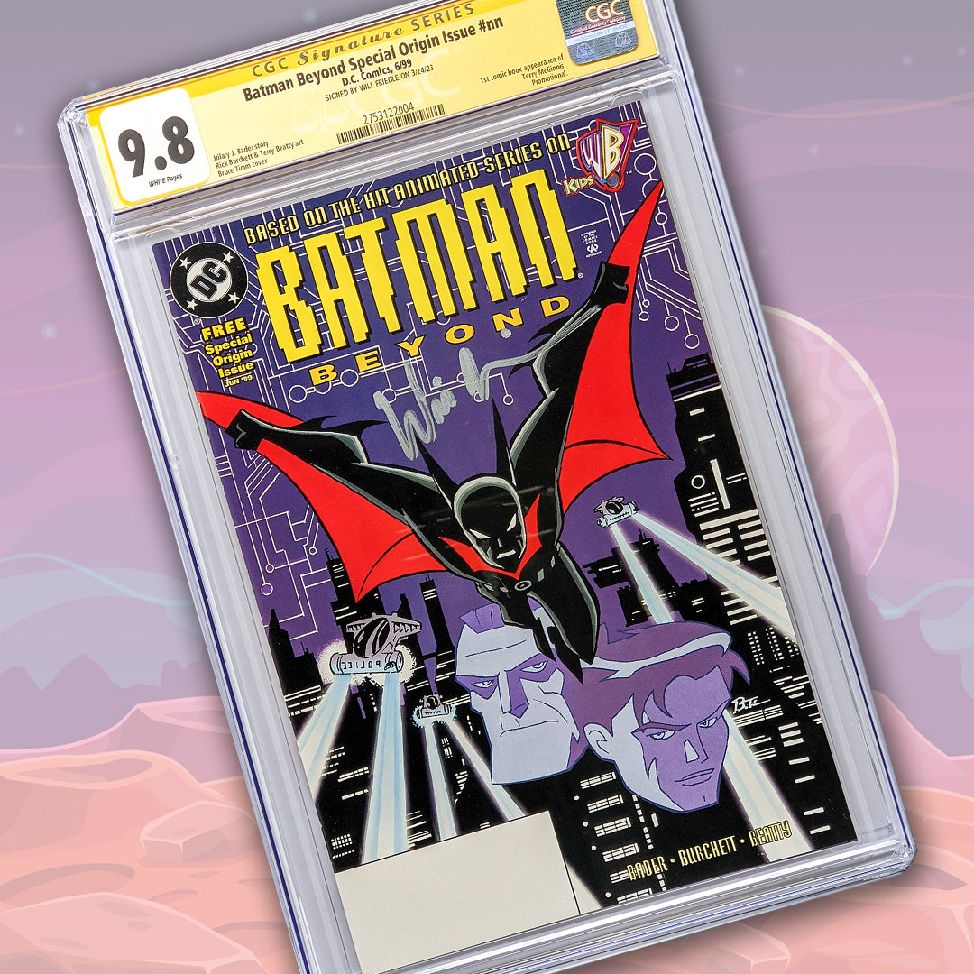 Batman Beyond Special Origin Issue  #nn CGC Signature Series 9.8 Signed Will Friedle