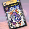 Marvel Comics West Coast Avengers #3 CGC Signature Series 9.6 Signed Breeding & Hall GalaxyCon