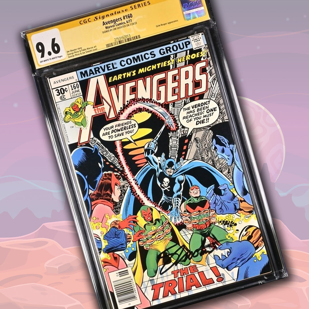 Avengers #160 Marvel Comics CGC Signature Series 9.6 Signed Jim Shooter GalaxyCon