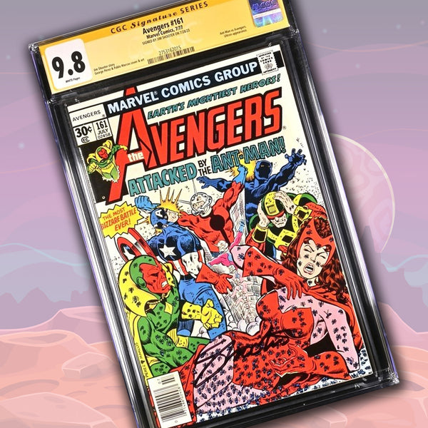 Avengers #161 Marvel Comics CGC Signature Series 9.8 Signed Jim Shooter GalaxyCon