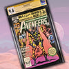 Avengers #213 Marvel Comics CGC Signature Series 9.6 Signed Hall, Shooter