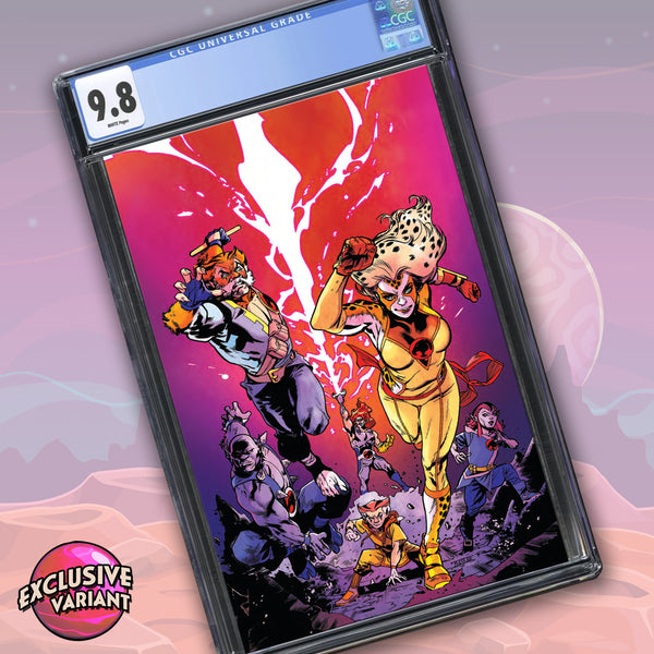 PRESALE: CGC Universal Grade 9.8 Thundercats #1 GalaxyCon Exclusive Virgin Mahmud Asrar Variant Comic Book
