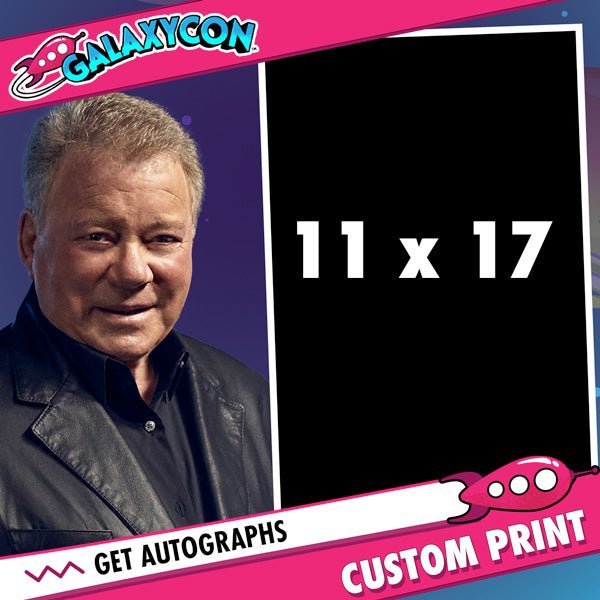 William Shatner: Send In Your Own Item to be Autographed, SALES CUT OFF 11/20/2026
