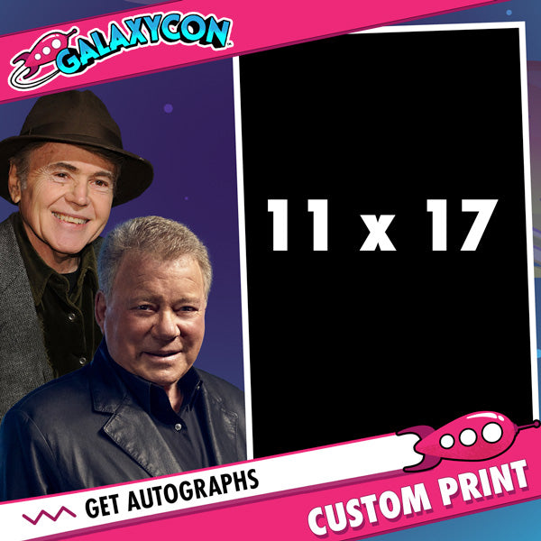 William Shatner & Walter Koenig: Send In Your Own Item to be Autographed, SALES CUT OFF 6/23/24