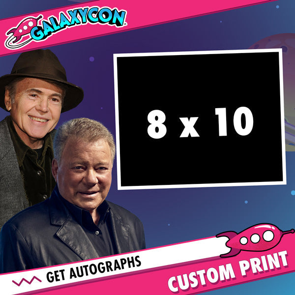 William Shatner & Walter Koenig: Send In Your Own Item to be Autographed, SALES CUT OFF 11/5/23