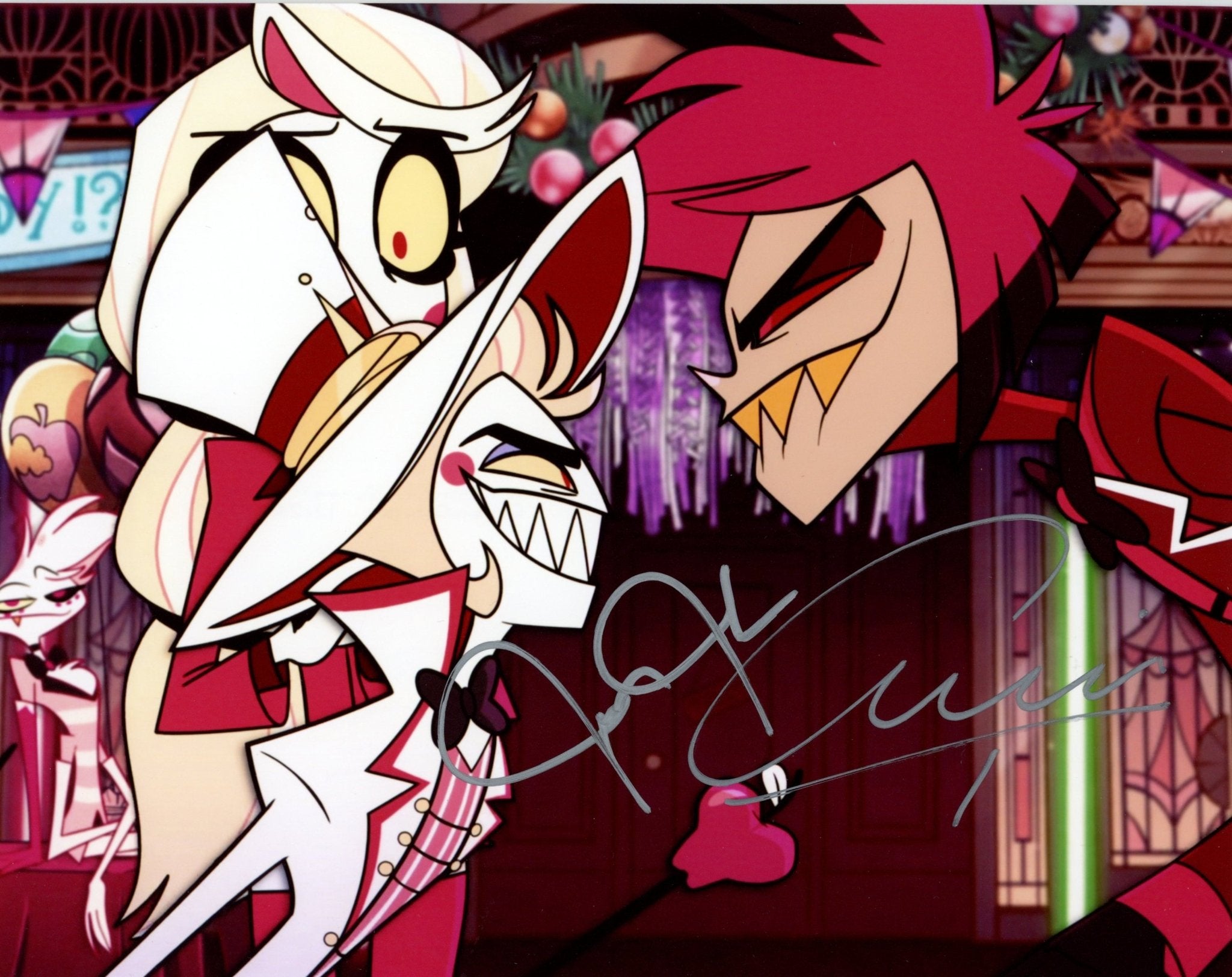 Hazbin Hotel - Amir Talai & Jeremy Jordan Signed 8x10 Photo JSA Certified Autograph