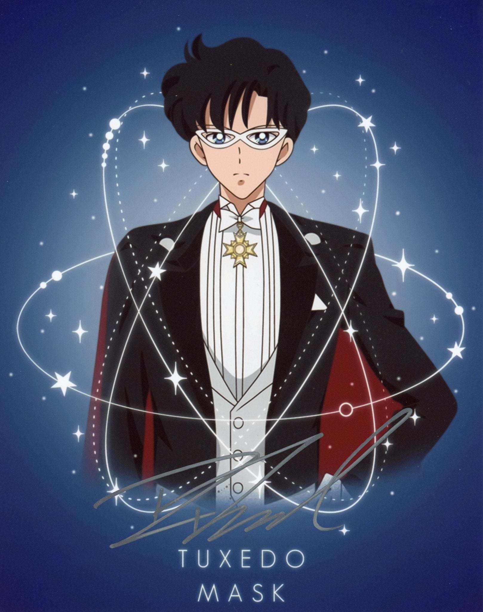 Robbie Moon Robbie Daymond Sailor Moon 8x10 Photo Signed JSA Certified Autograph