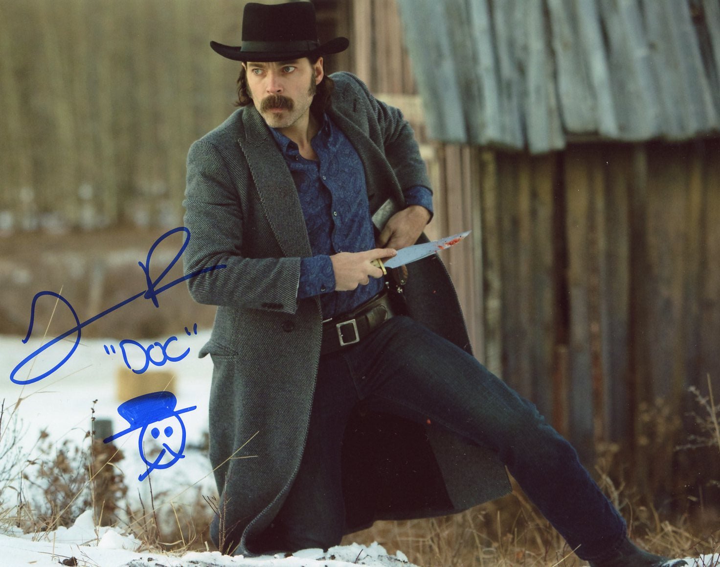 Tim Rozon Wynonna Earp 8x10 Signed Photo JSA Certified Autograph