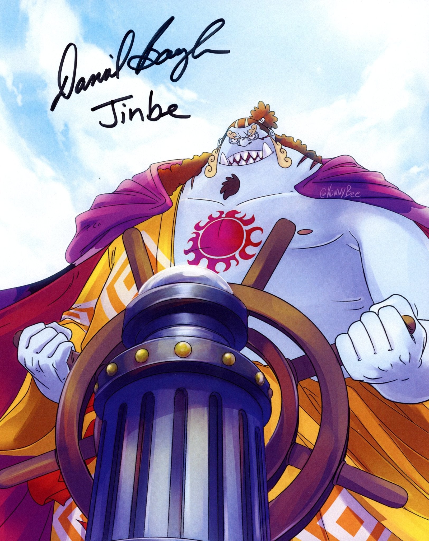 Daniel Baugh One Piece 8x10 Photo Signed JSA Certified Autograph