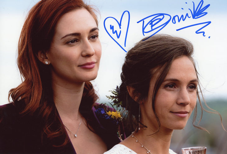 Dom PC Wynonna Earp 8x12 Signed Photo Certified JSA Autographed