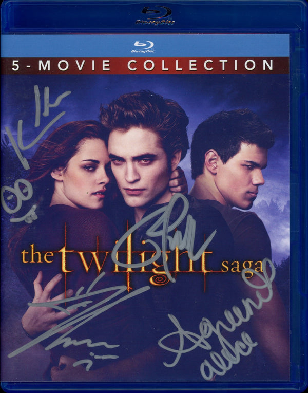 Twilight Cast Signed DVD Collection JSA Certified
