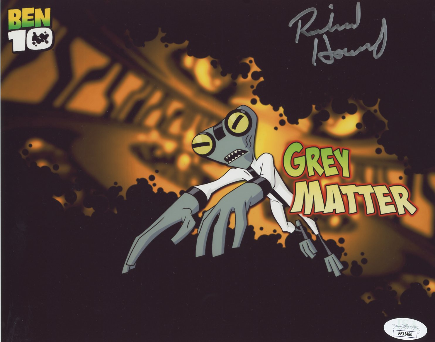 Richard Horvitz Ben 10 8x10 Signed Photo JSA Certified Autograph