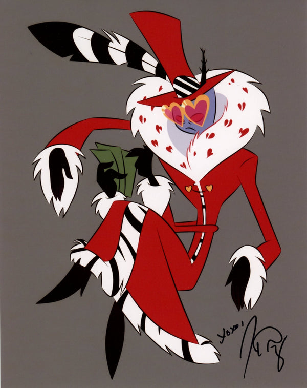 Joel Perez Hazbin Hotel 8x10 Signed Photo JSA Certified Autograph